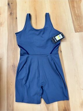 Under Armour Navy Blue Athletic One-Piece Romper